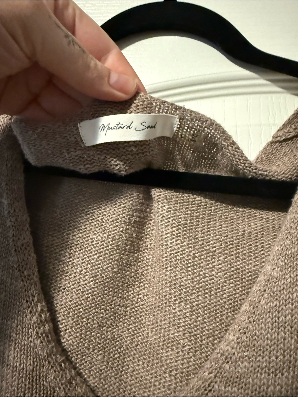 Mustard seed sweater - Picture 2 of 3